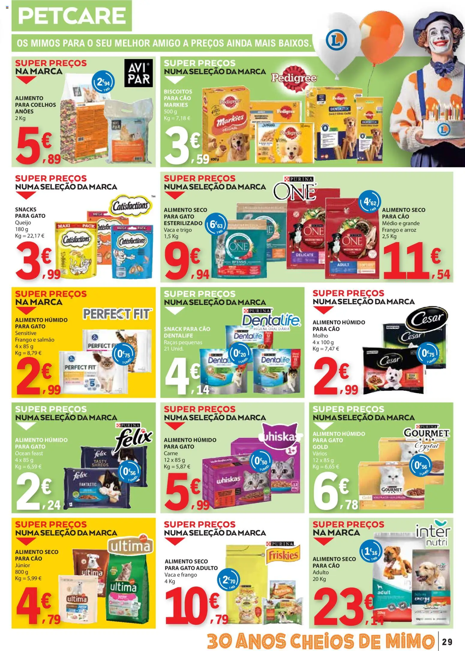 E.Leclerc folheto │ válido de 23.10.2025 | Página: 29 | Produtos: Frango, Arroz, Carne, Biscoitos