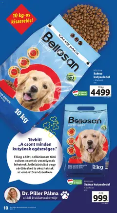 Lidl - Állateledel-katalógus - amely érvényes a következő dátumtól: 24.04.2025 | Oldal: 10 | Termékek: Kutyaeledel