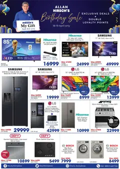 Hirsch's specials catalogue – valid from 18.04.2026