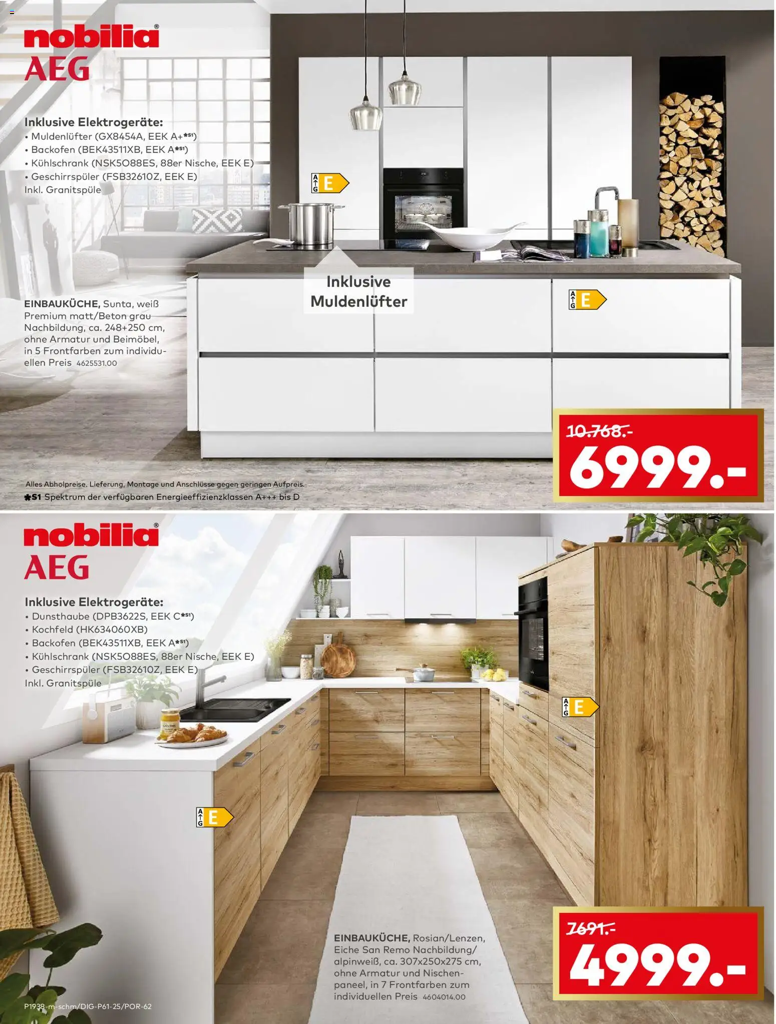 Porta! - Küchentester gesucht: jetzt bewerben und Traumküche zum halben Preis sichern - Laatzen – gültig ab 17.11.2025 | Seite: 6 | Produkte: Kühlschrank, Kochfeld, Armatur, Backofen