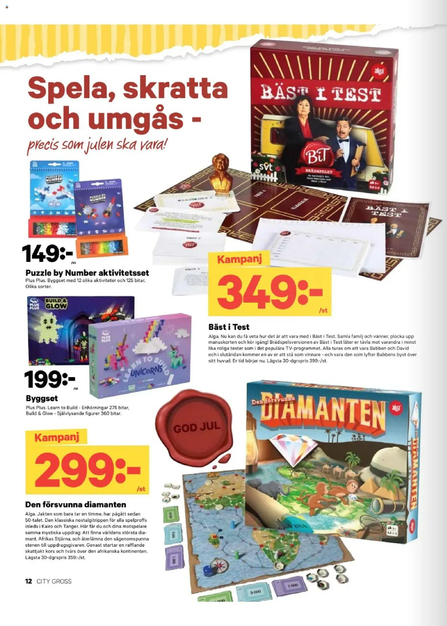 City Gross reklamblad aktuell från 22.12.2025 | Sida: 20
