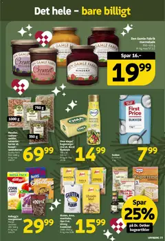 Løvbjerg - Tilbudsavis gyldig fra 12.12.2025 | Side: 25 | Produkter: Jordbær, Marmelade, Sukker, Kagecreme