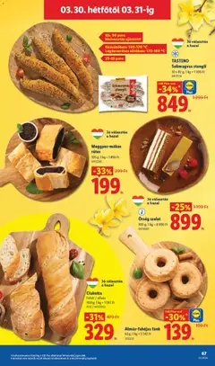 Almás-fahéjas fánk, 62g; 1 kg = 2242 Ft - amely érvényes a következő dátumtól: 26.03.2026 | Oldal: 67