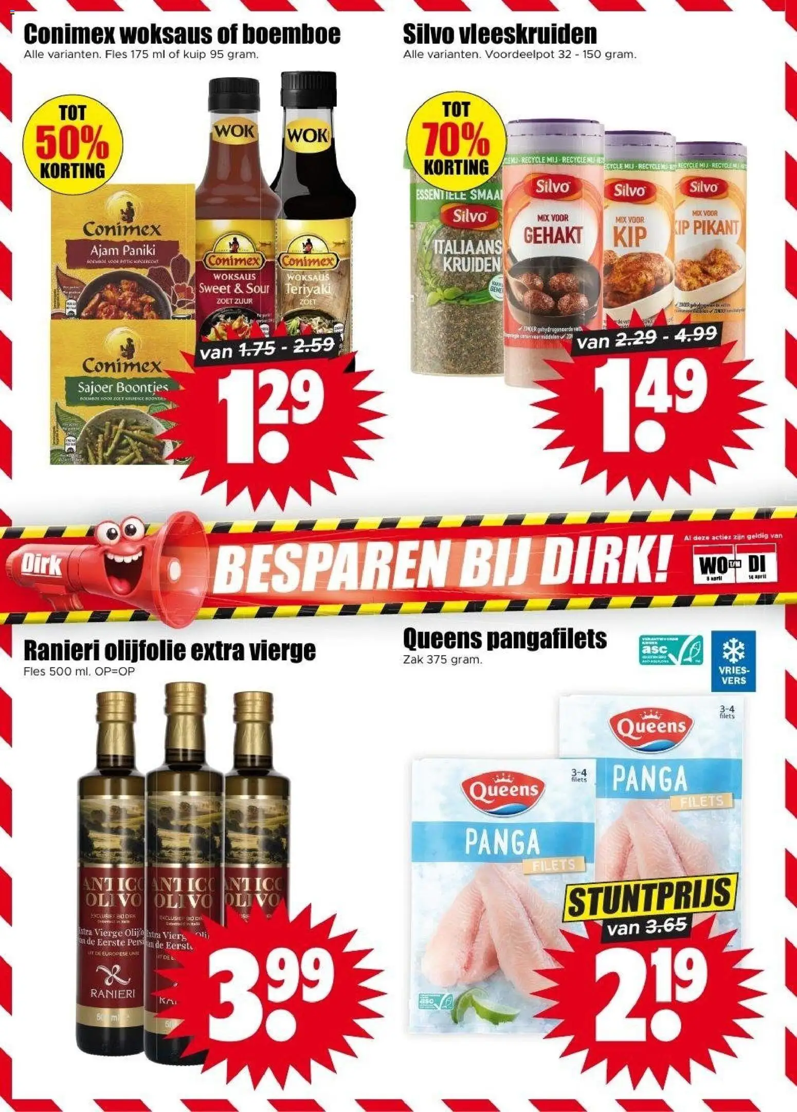 {H1} | Pagina: 18 | Producten: Gehakt, Fles, Olijfolie, Zak