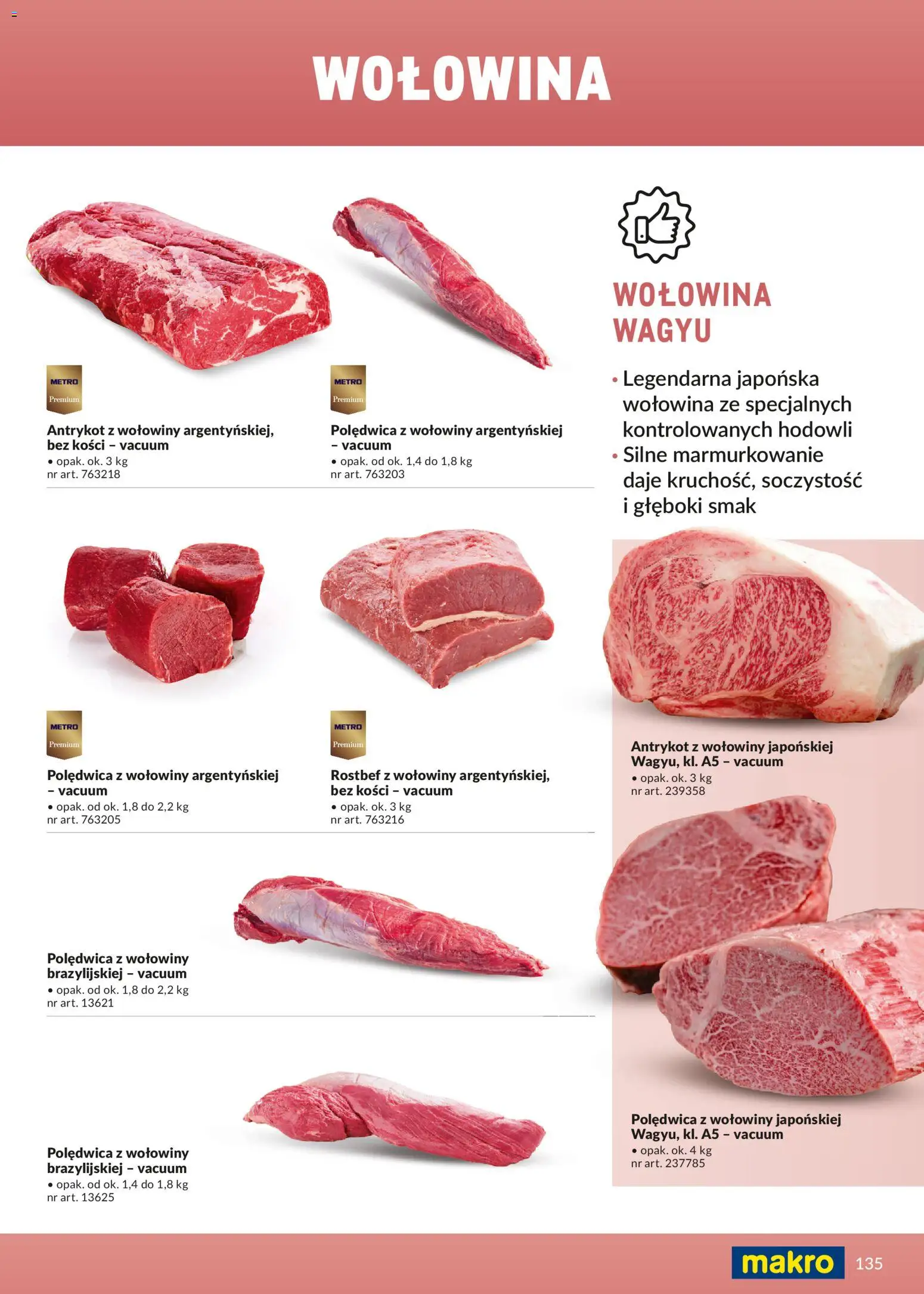 Makro Gazetka - Ultra fresh od 01.03.2026 | Strona: 135 | Produkty: Wołowina
