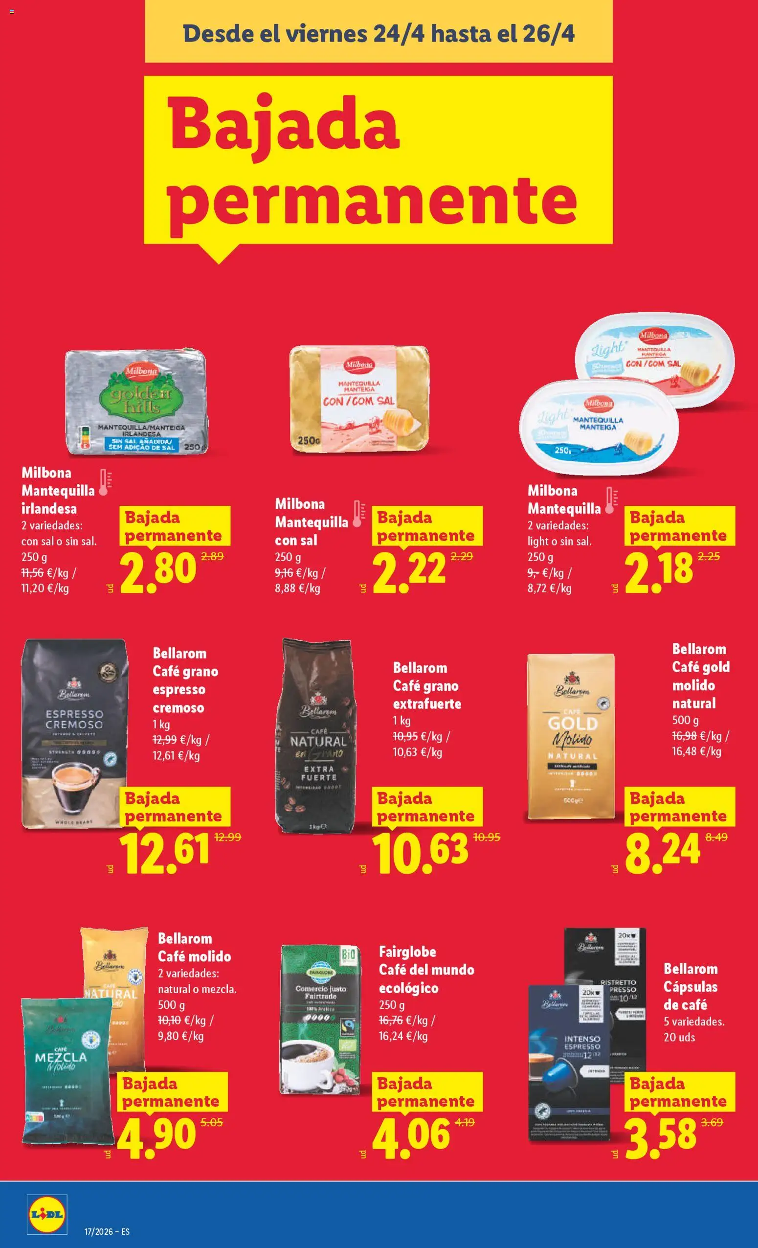 Lidl Canarias │ válido desde el 20.04.2026 | Página: 44 | Productos: Café, Café molido, Συσκευή ροής
