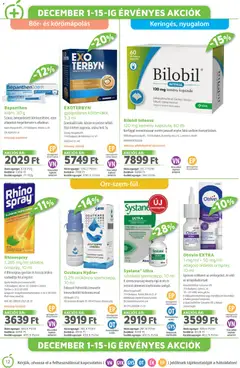 Alma Gyógyszertárak Akciós újság - amely érvényes a következő dátumtól: 01.12.2025 | Oldal: 12