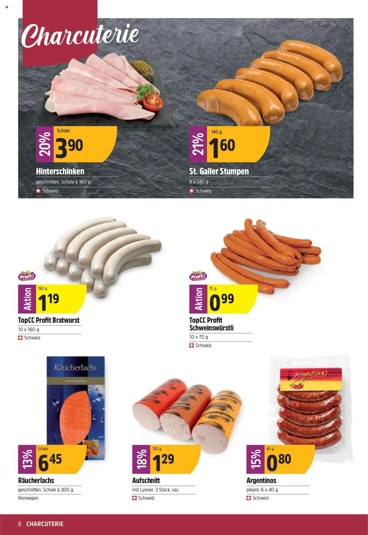 TopCC Aktionen ab 04.08.2025 | Seite: 8 | Produkte: Räucherlachs, Schal