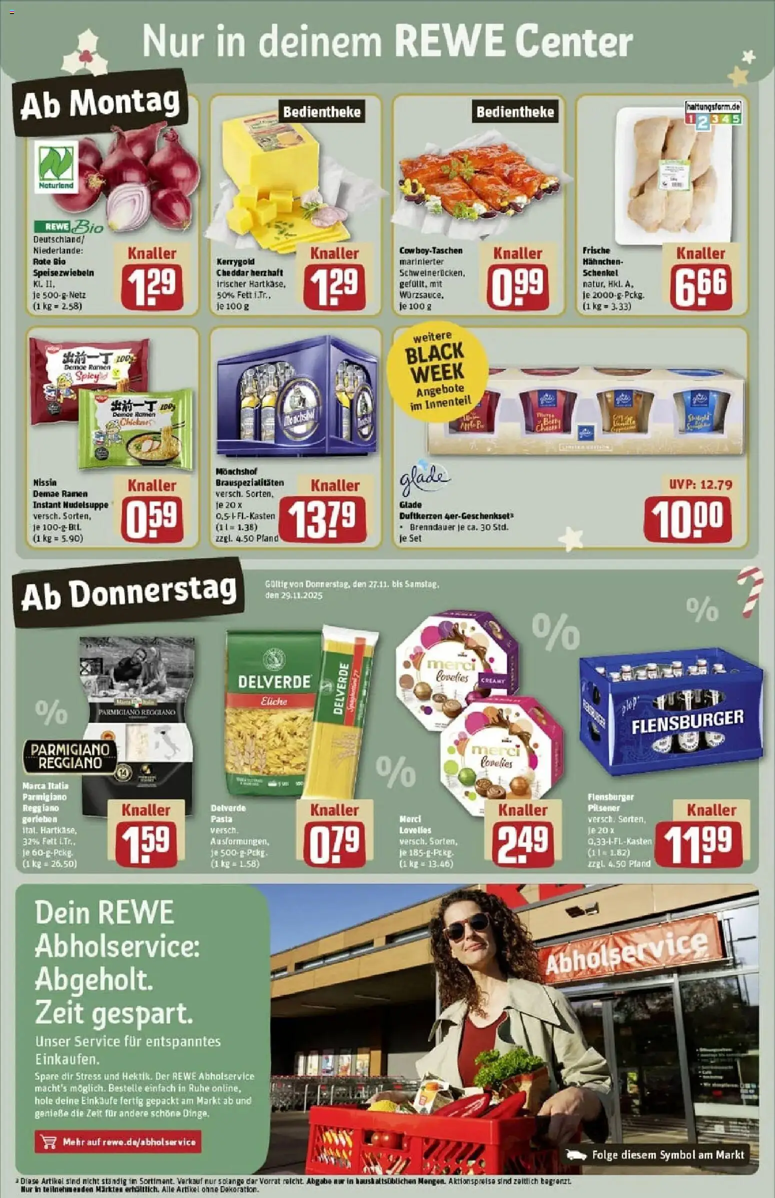 Rewe prospekt Köln / Weidenpesch	 – gültig ab 23.11.2025 | Seite: 5 | Produkte: Monchshof, Merci, Flensburger, Pasta
