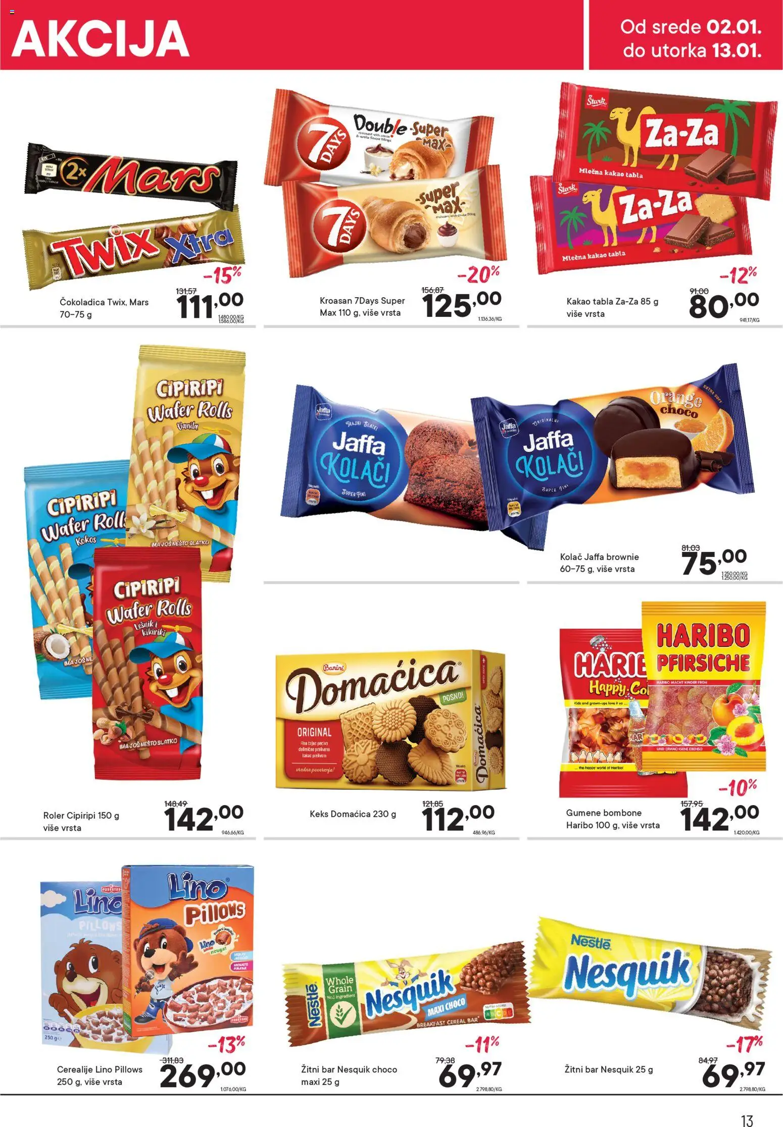 PerSu katalog - važi od 02.01.2026 | Strana: 13