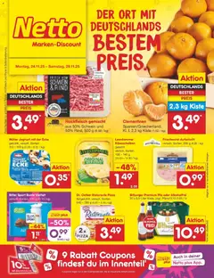 Netto Marken-Discount prospekt Waiblingen-Bittenfeld	 ab 24.11.2025 gültig