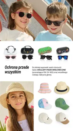 Smyk Gazetka - Lookbook Lato od 23.05.2025 | Strona: 10 | Produkty: Okulary, Okulary przeciwsłoneczne