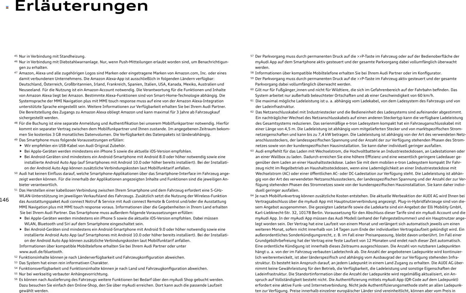 Audi Q7 – gültig ab 28.10.2025 | Seite: 146 | Produkte: Navigation, Smartphones, Iphone, Smartphone