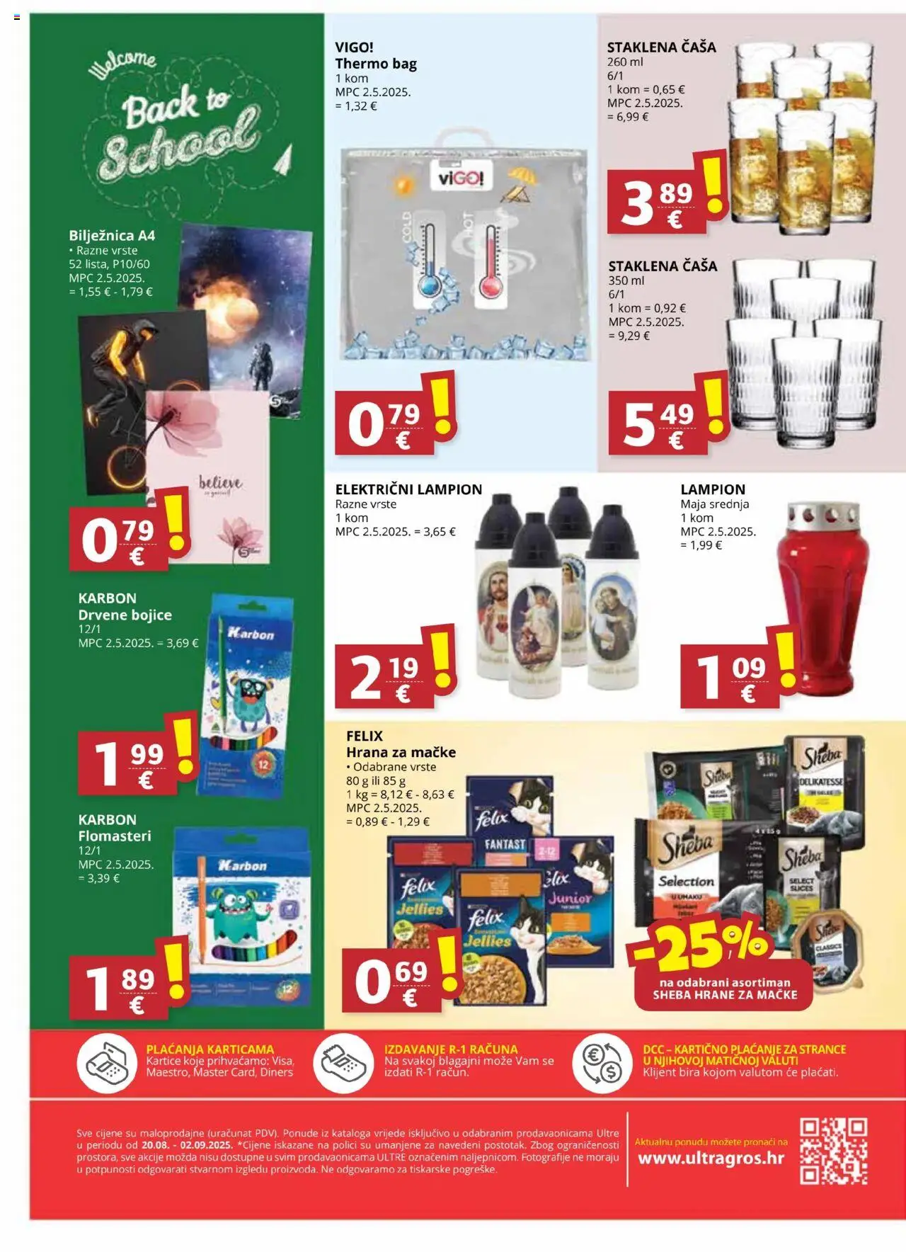 Ribola katalog | vrijedi od 20.08.2025 | Stranica: 16 | Proizvodi: Hrana za mačke, Bilježnica, Drvene bojice, Flomasteri