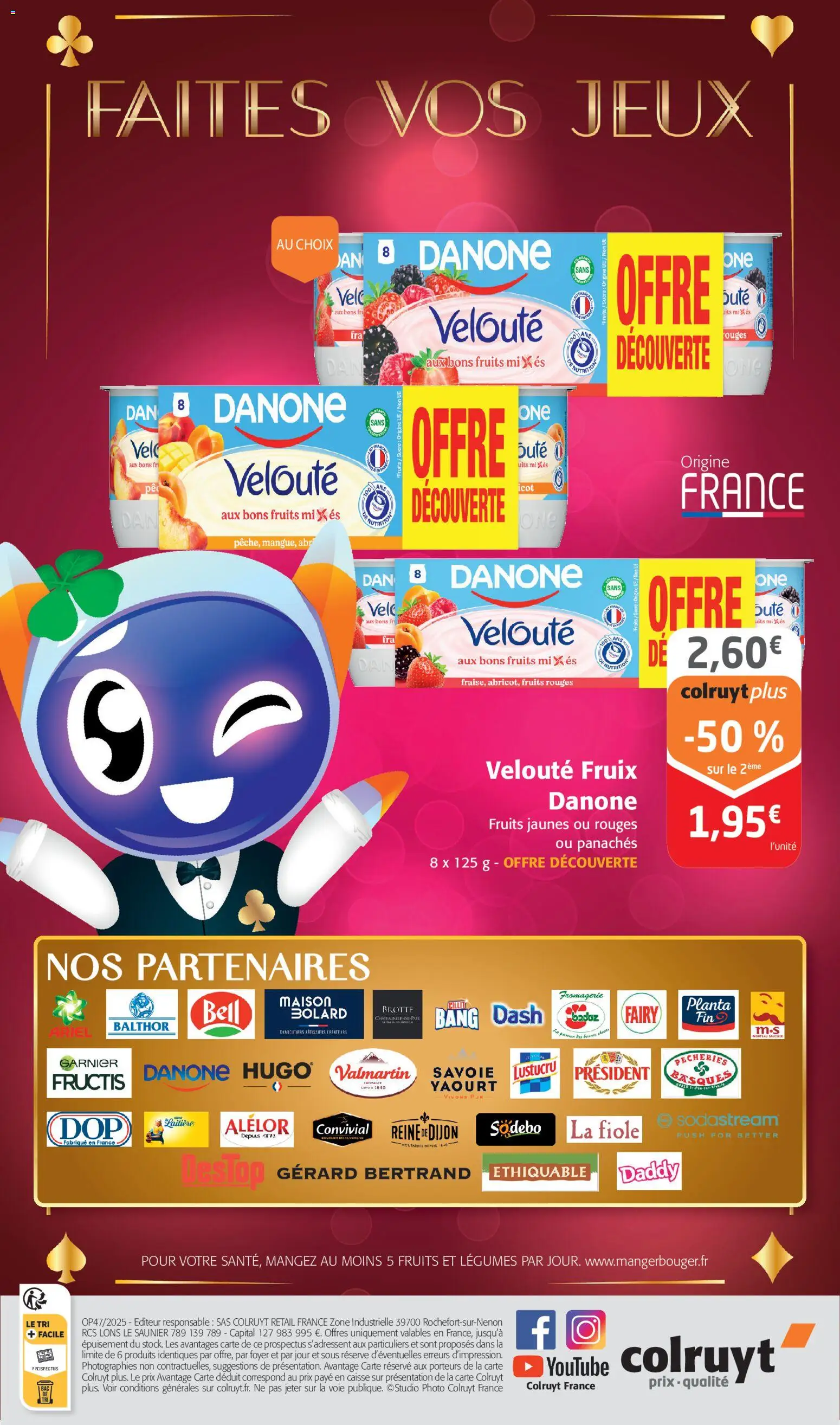 {H1} | Page: 24 | Produits: Ariel, Sucre, Yaourt, Jeux