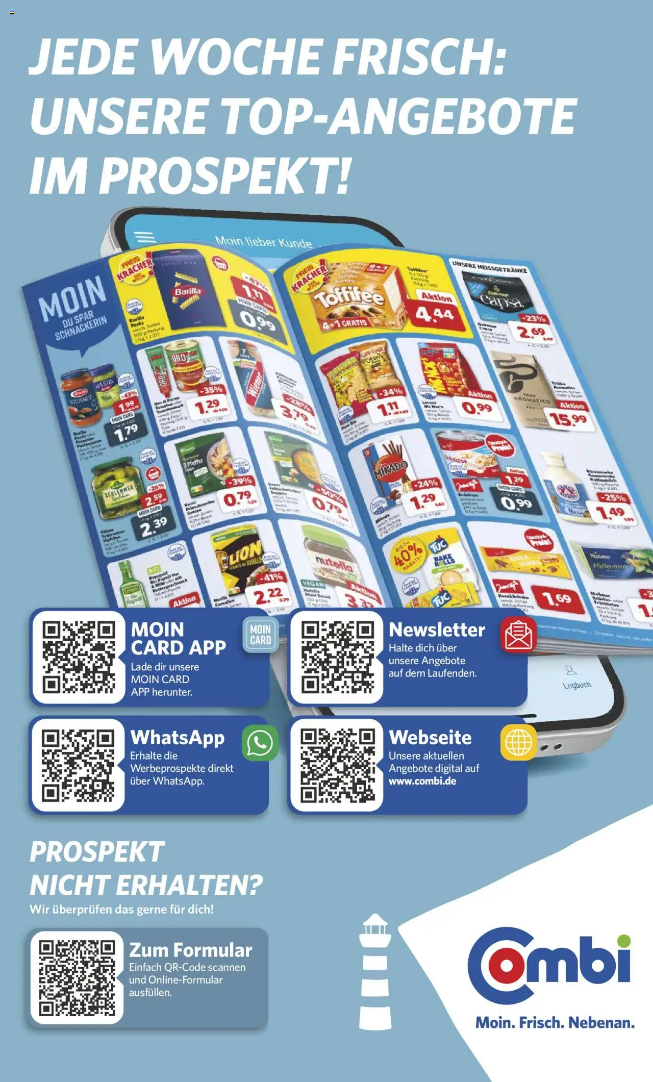 Combi Prospekt 	 - gültig ab dem 18.08.2025 | Seite: 35 | Produkte: Ofen, Barilla, Nutella, Pasta