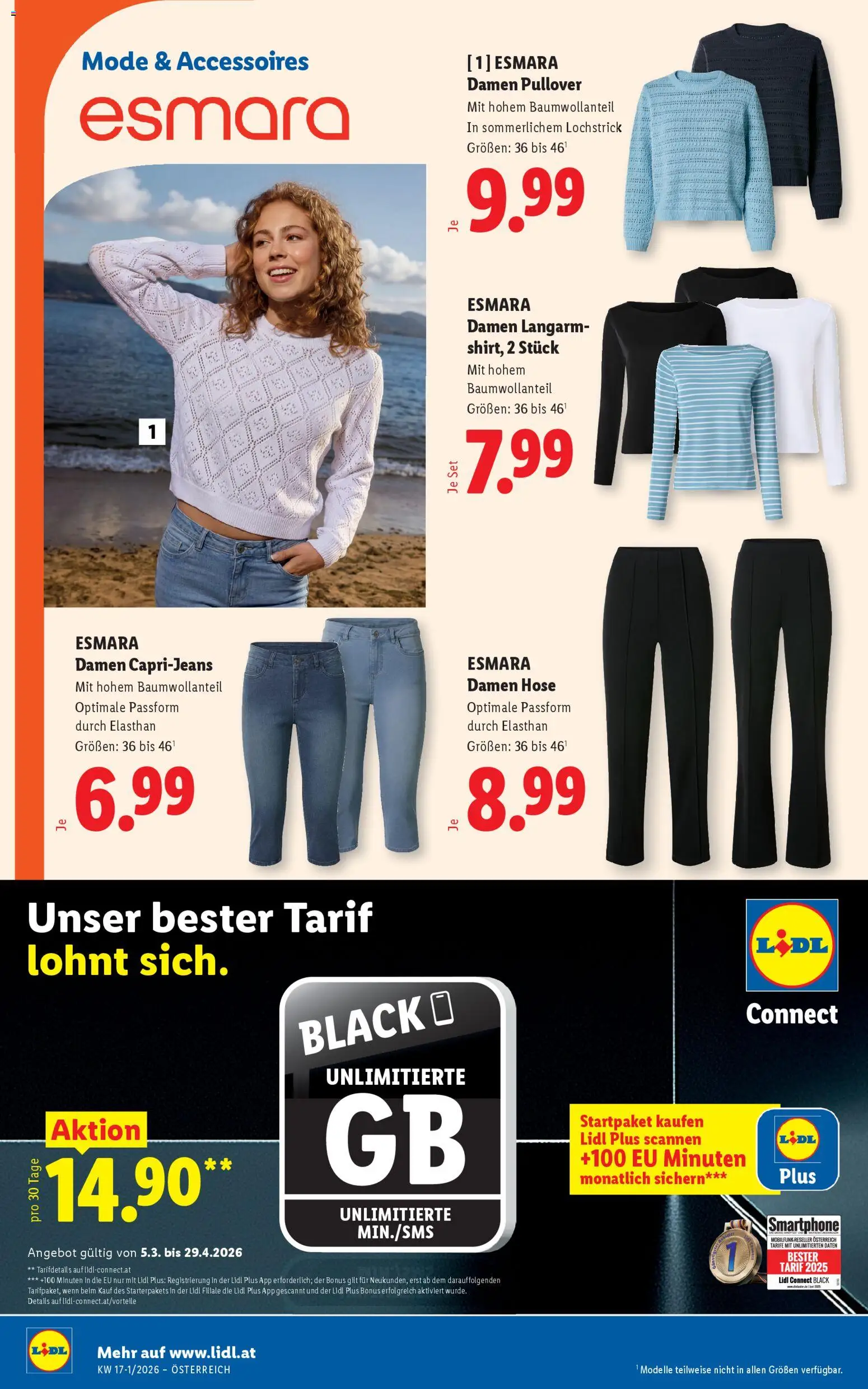 Lidl - Flugblatt gültig ab 16.04.2026 | Seite: 31 | Produkte: Pullover, Hose, Smartphone