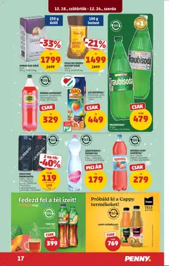 FUZE TEA*, 4-féle, 1,5 liter - amely érvényes a következő dátumtól: 18.12.2025 | Oldal: 21