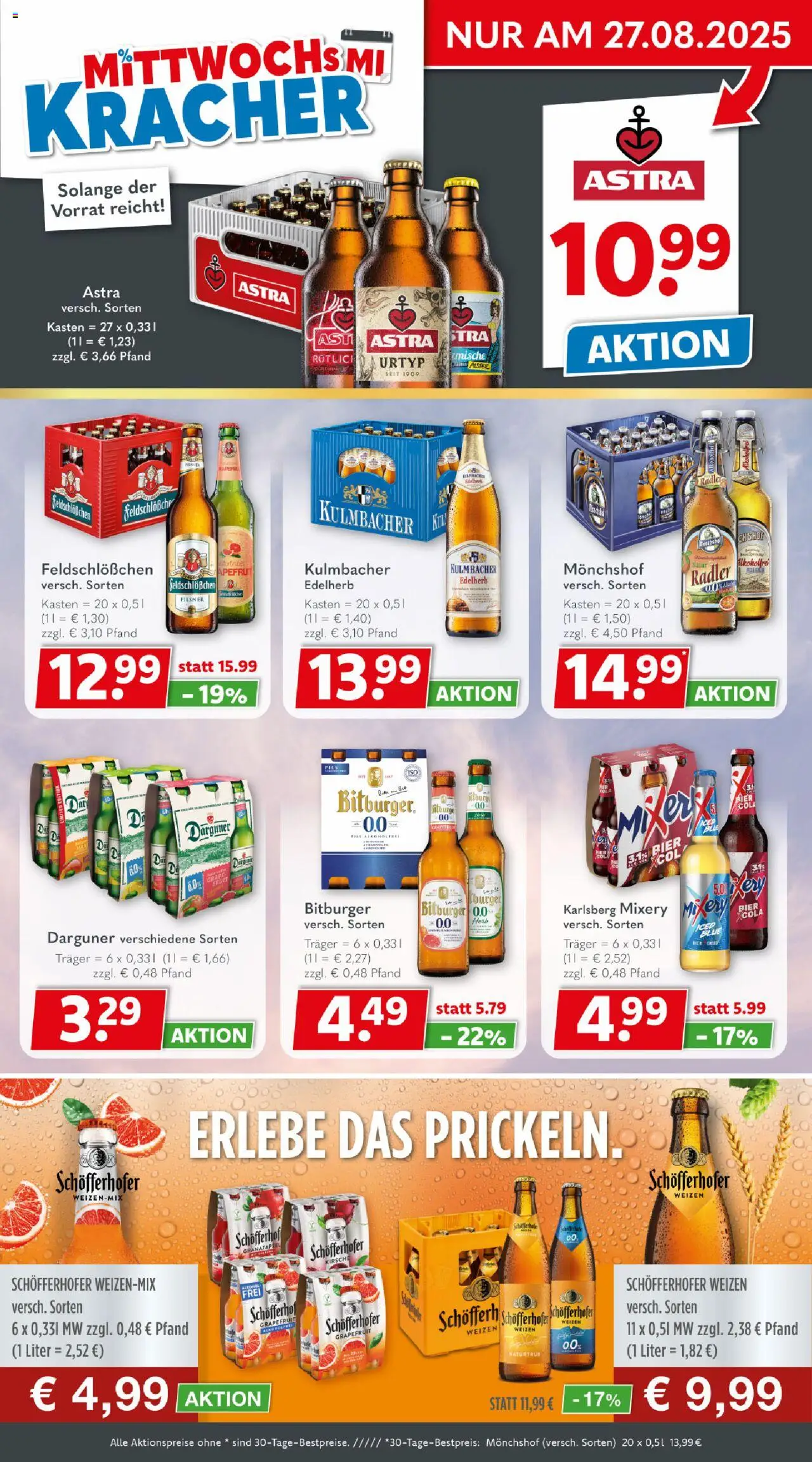 Getränkeland Prospekt 	 - gültig ab dem 18.08.2025 | Seite: 3 | Produkte: Monchshof, Granatapfel, Cola, Grapefruit