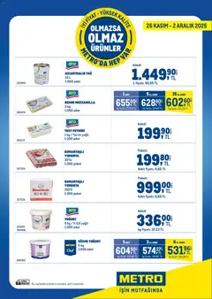 26.11.2025 tarihinden itibaren geçerli olan Metro kataloğu önizlemesi