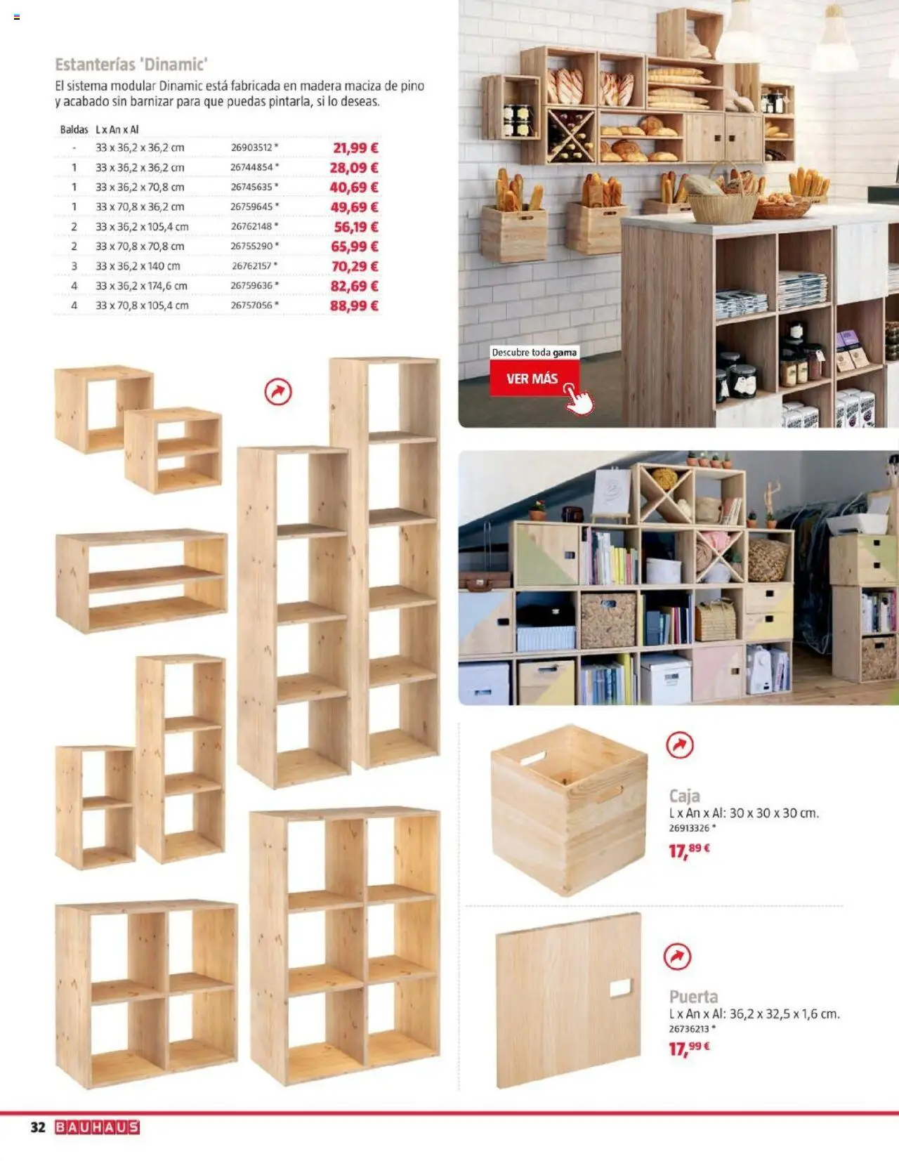 Bauhaus folleto │ válido desde el 05.08.2025 | Página: 32 | Productos: Caja