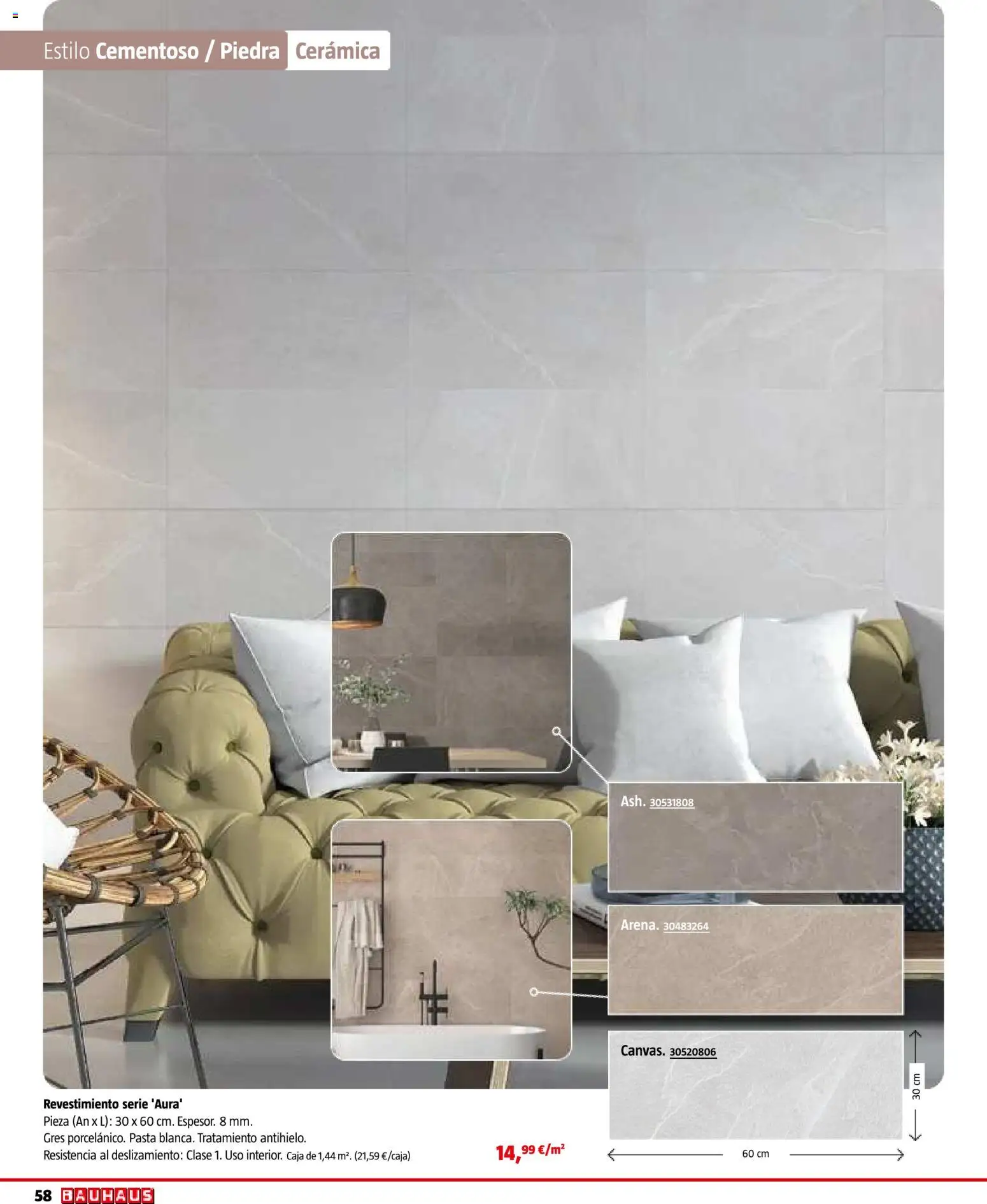 Bauhaus - Suelos y revestimientos │ válido desde el 24.02.2026 | Página: 58 | Productos: Pasta, Caja