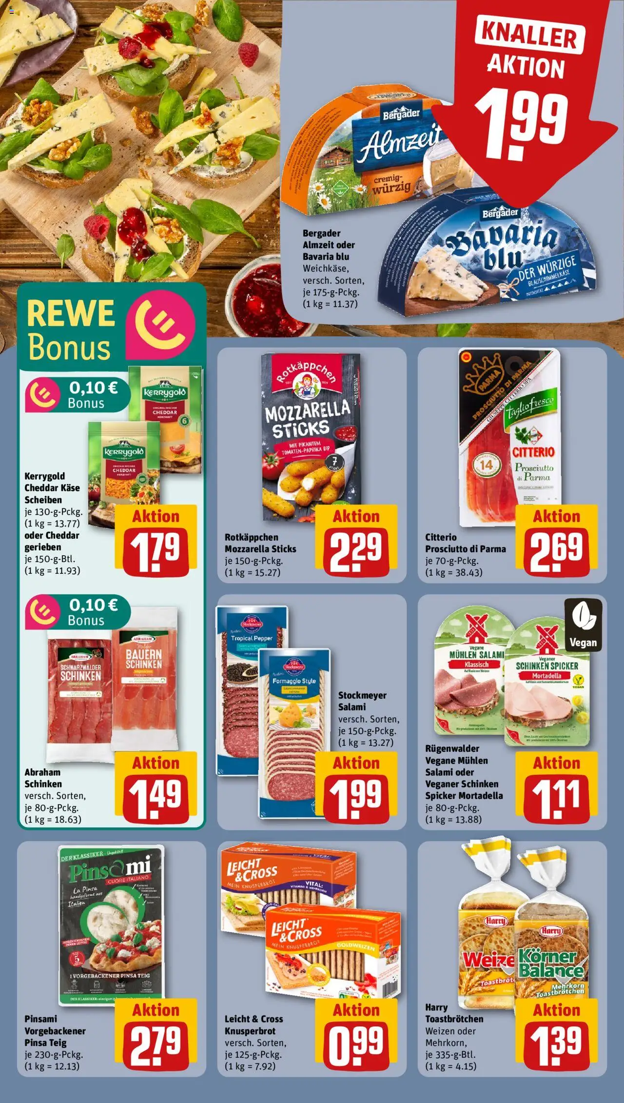 Rewe ihr Kaufpark Prospekt 	 – gültig ab 20.10.2025 | Seite: 12 | Produkte: Käse, Mozzarella, Toastbrot, Schinken