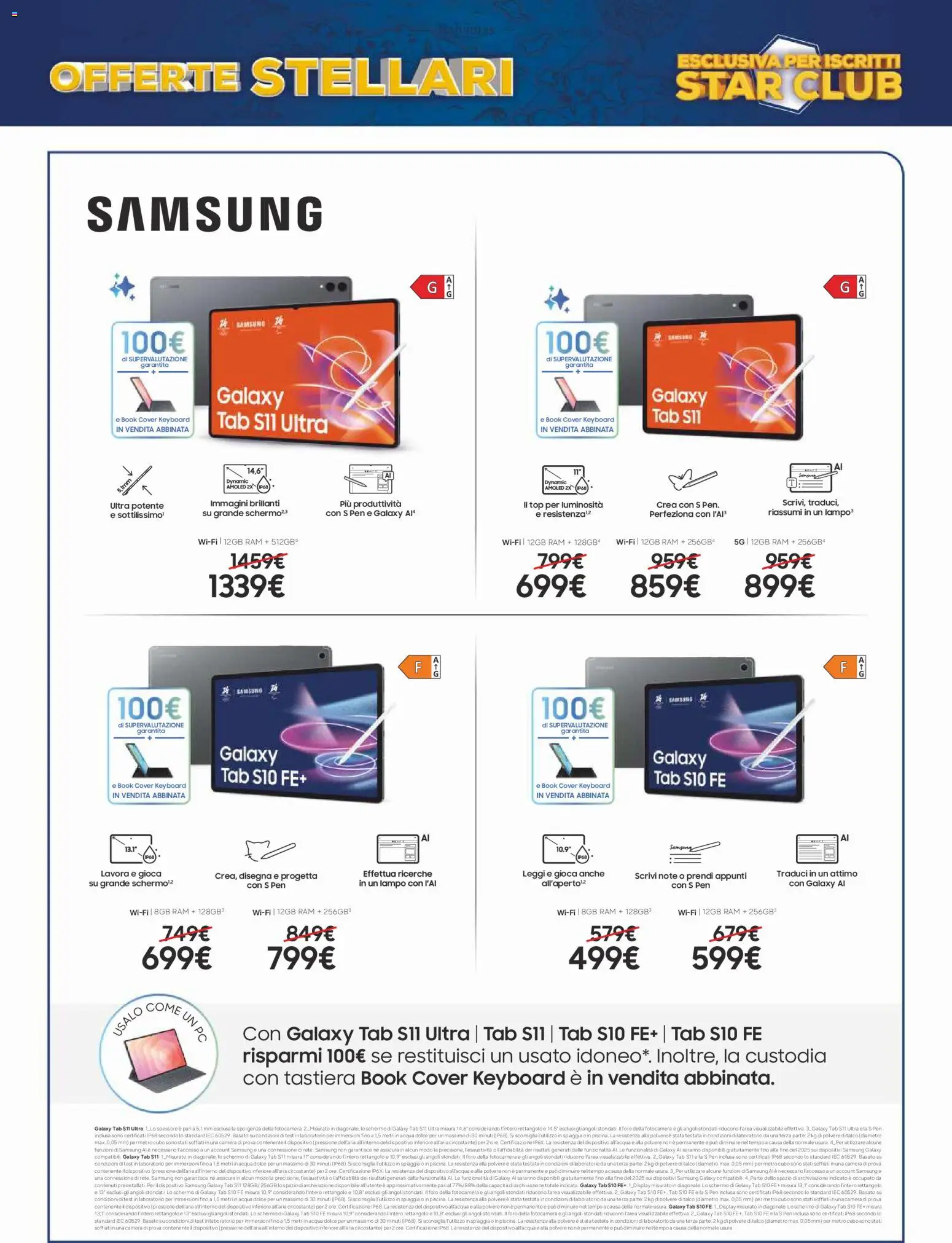 Volantino Euronics del 19.02.2026 | Pagina: 29 | Prodotti: Schermo, Acqua, Tastiera, Samsung