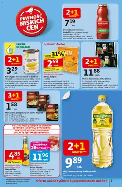 Auchan Gazetka od 31.07.2025 | Strona: 7