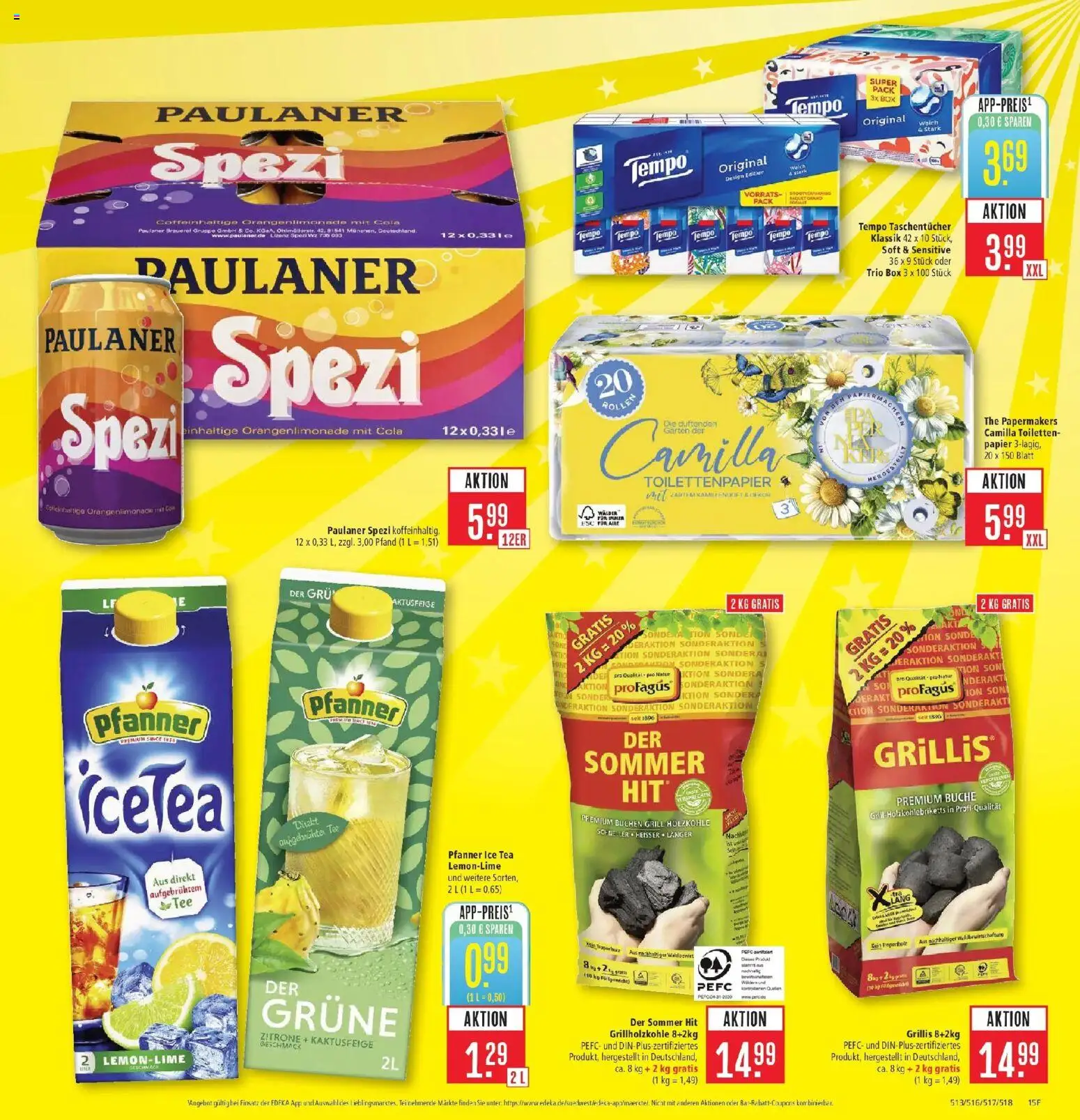 Marktkauf Prospekt Ostfildern	 – gültig ab 13.04.2026 | Seite: 17 | Produkte: Grill, Cola, Tee, Toilettenpapier