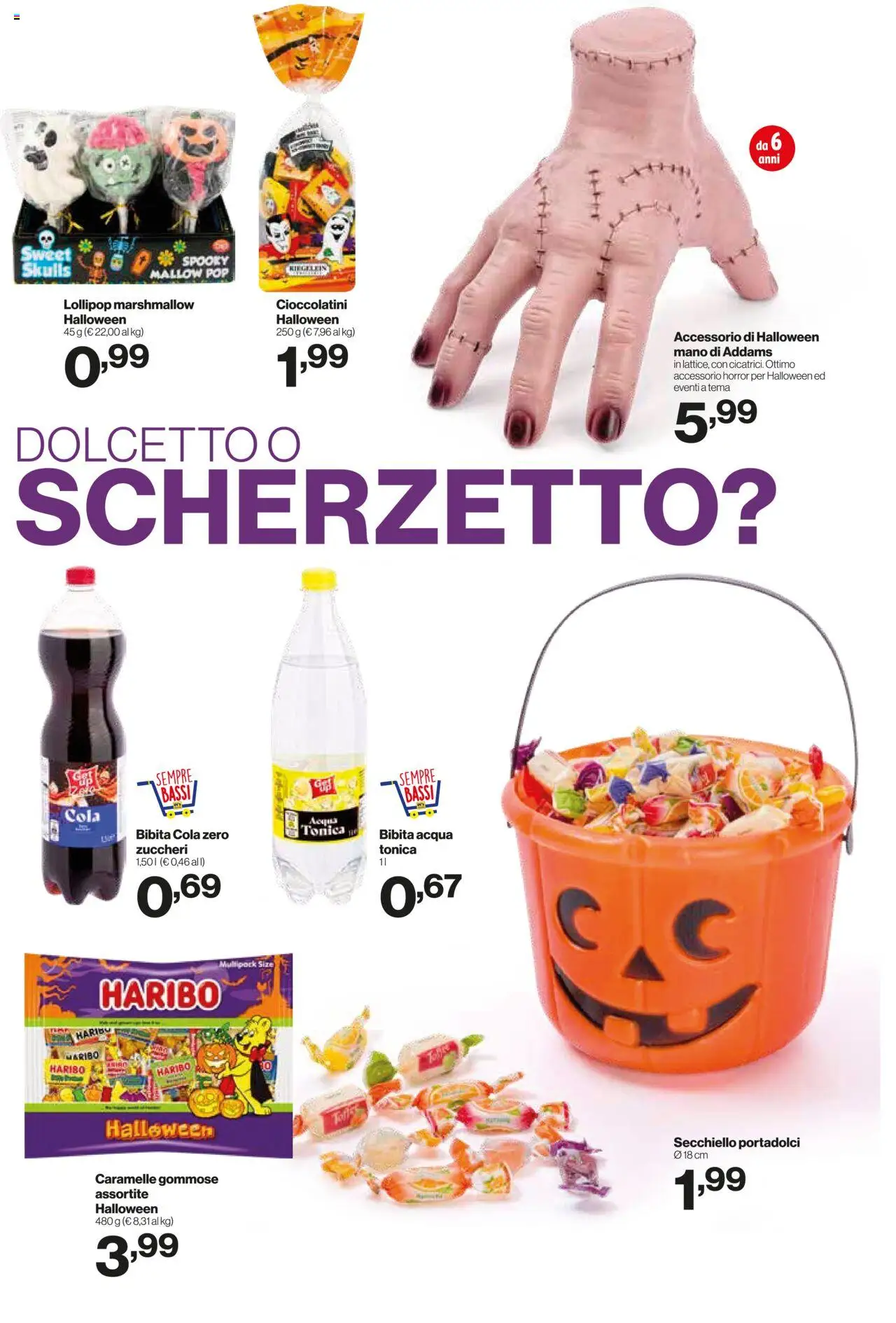 Volantino IN's del 08.10.2025 | Pagina: 4 | Prodotti: Caramelle, Acqua, Bibita, Cioccolatini