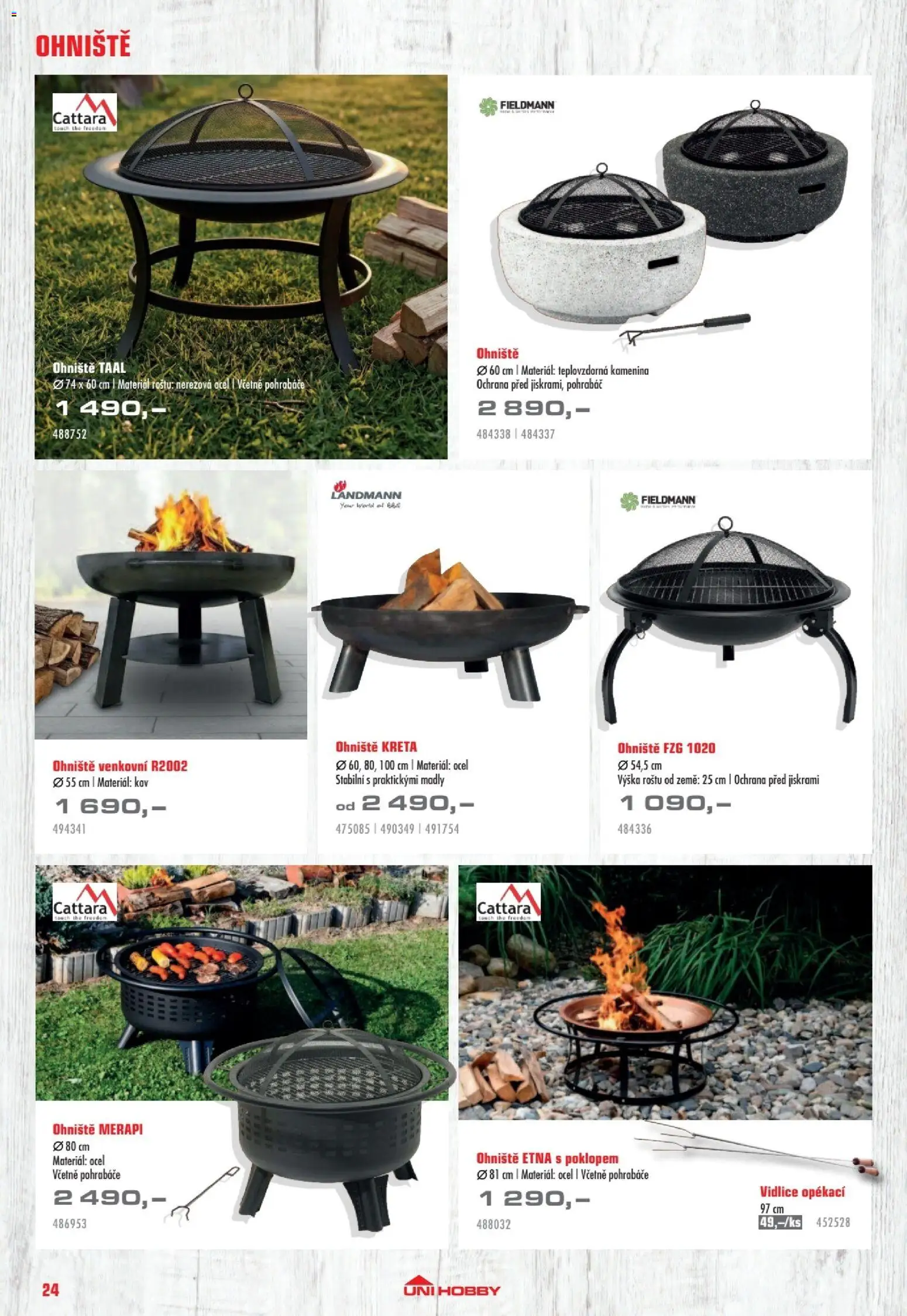 Uni Hobby katalog - Nábytek, grily a bazény 2026 od 10.04.2026 | Strana: 24
