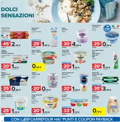 Volantino Carrefour del 10.07.2025 | Pagina: 16 | Prodotti: Yogurt, Latte, Mango, Menta