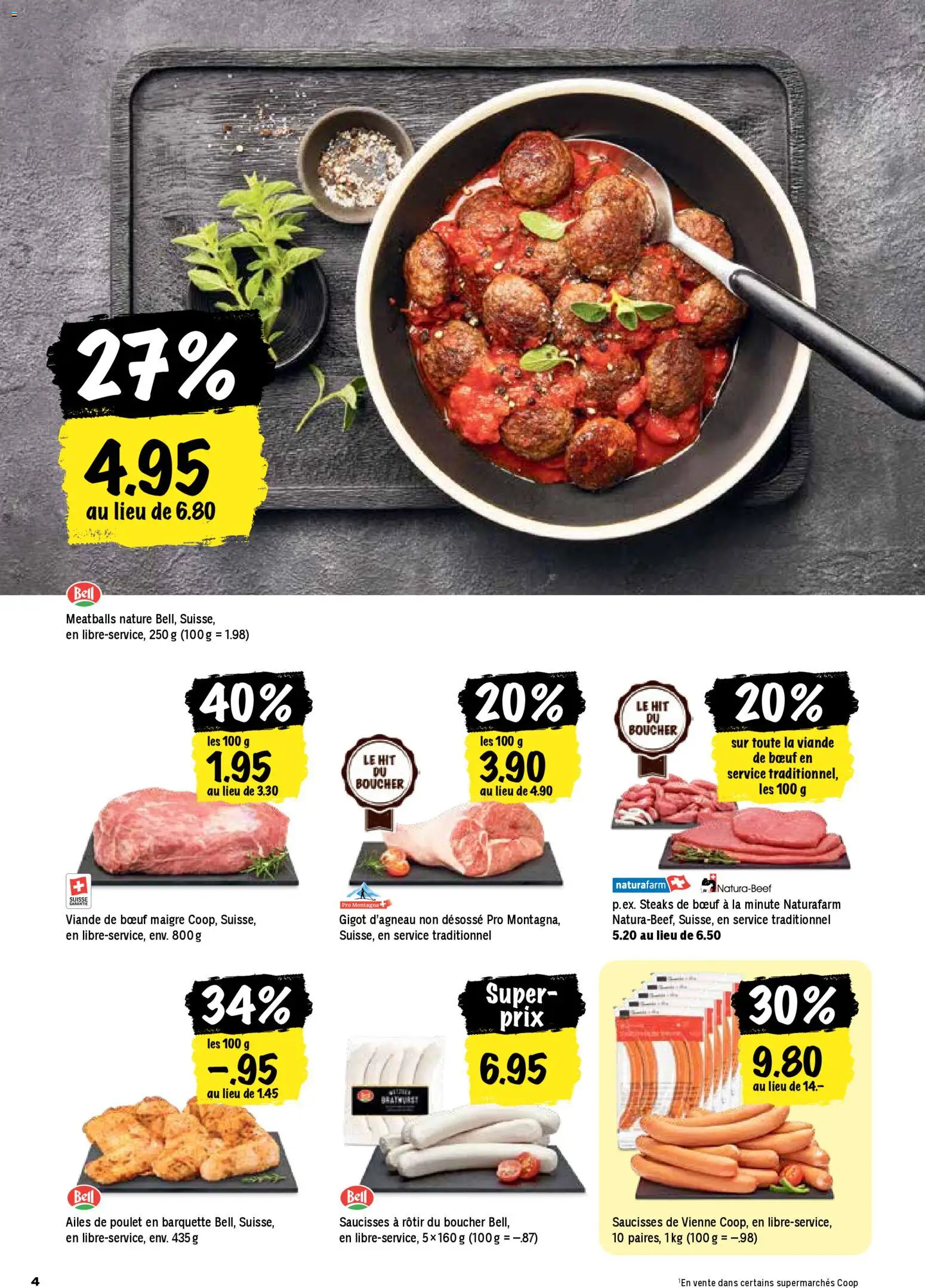 Coop aktionen FR – gültig ab 26.03.2026 | Seite: 4