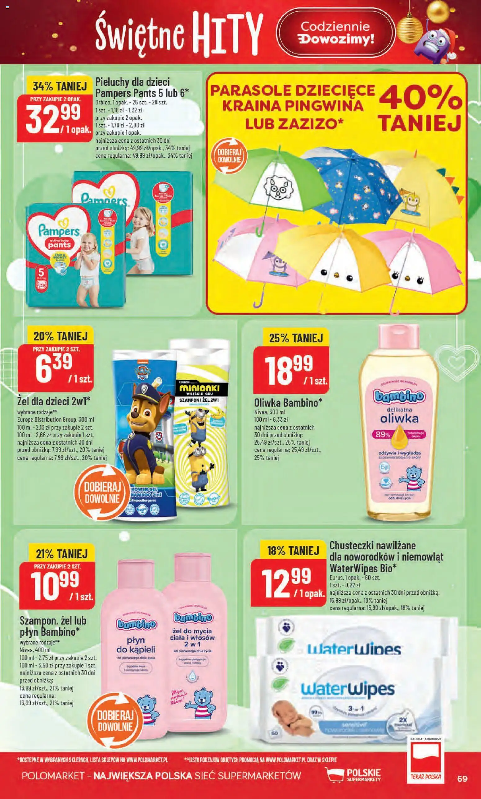 POLOmarket Black Friday od 26.11.2025 | Strona: 69 | Produkty: Pampers