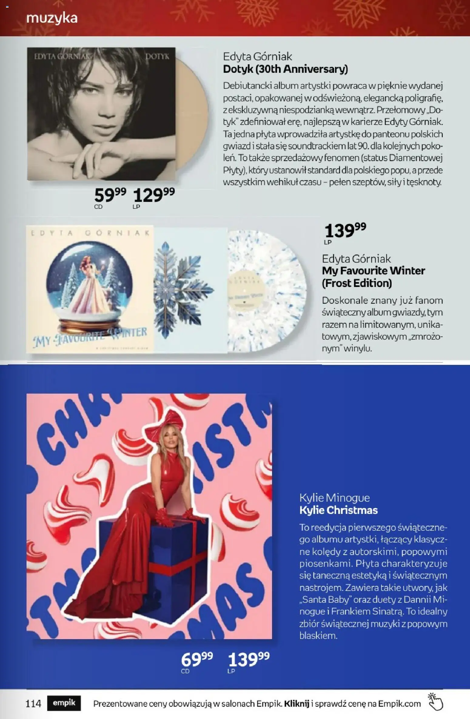 Empik promocje - Tom kultury Muzyka od 10.12.2025 | Strona: 5