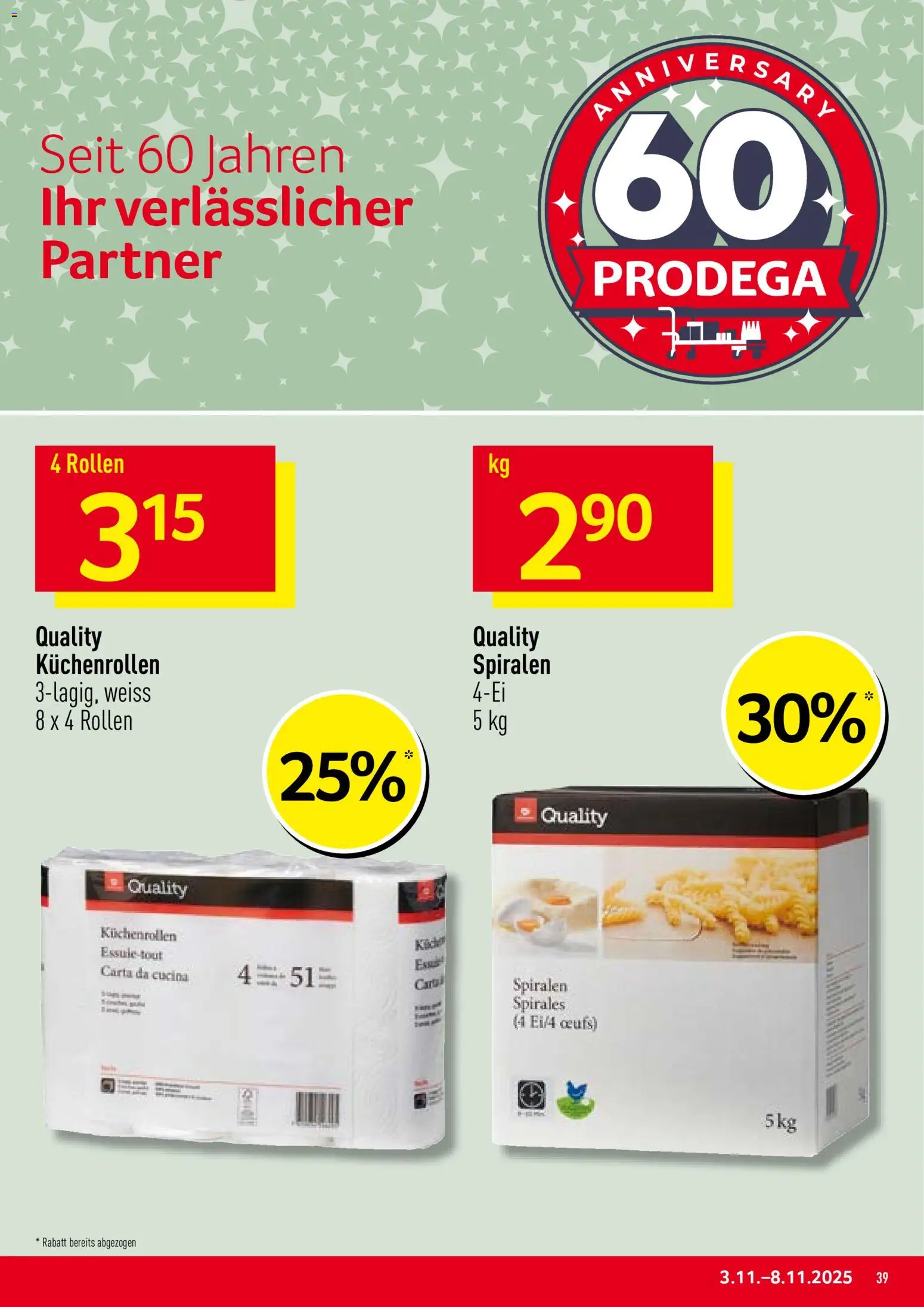 Prodega Aktionen – gültig ab 03.11.2025 | Seite: 39