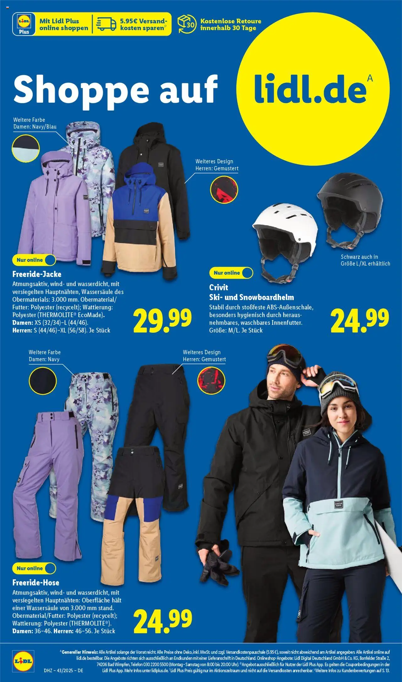 Lidl - Prospekt – gültig ab 20.10.2025 | Seite: 4 | Produkte: Bad, Ski, Telefon