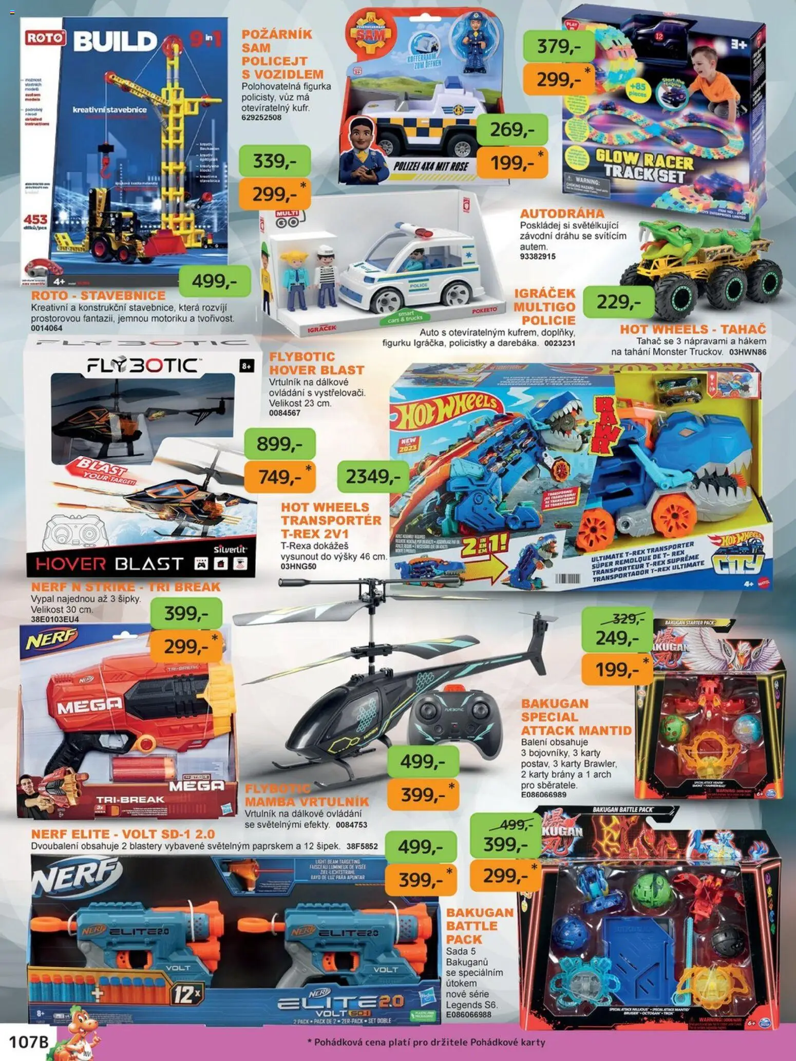 Dráčik leták od 03.10.2025 | Strana: 120 | Produkty: Hot Wheels, Autodráha, Police, Bakugan