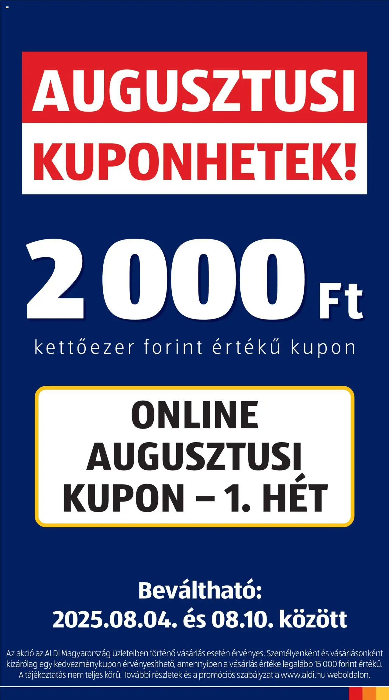 Aldi akciós ujság - amely érvényes a következő dátumtól: 07.08.2025 | Oldal: 52
