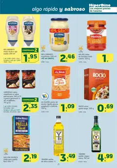 HiperDino folleto │ válido desde el 10.07.2025 | Página: 21 | Productos: Aceite, Arroz, Aceite de oliva, Οθόνη προβολής