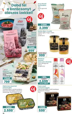 Spar Karácsonyi Ínyenc katalógus - amely érvényes a következő dátumtól: 27.11.2025 | Oldal: 18 | Termékek: Dijoni mustár, Rizs, Gnocchi, Száraztészta