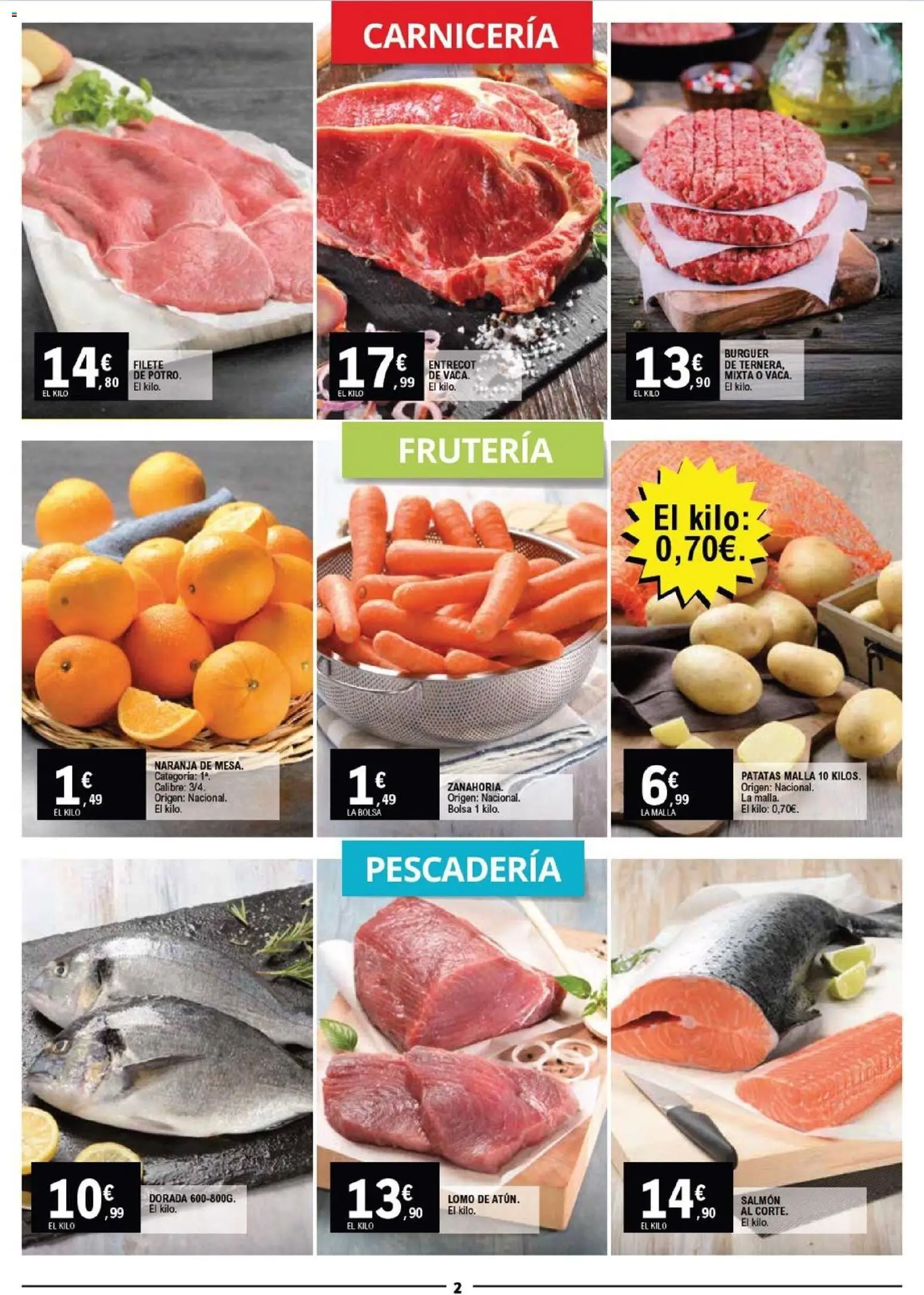 E.Leclerc Black Friday │ válido desde el 26.11.2025 | Página: 2 | Productos: Bolsa, Filete