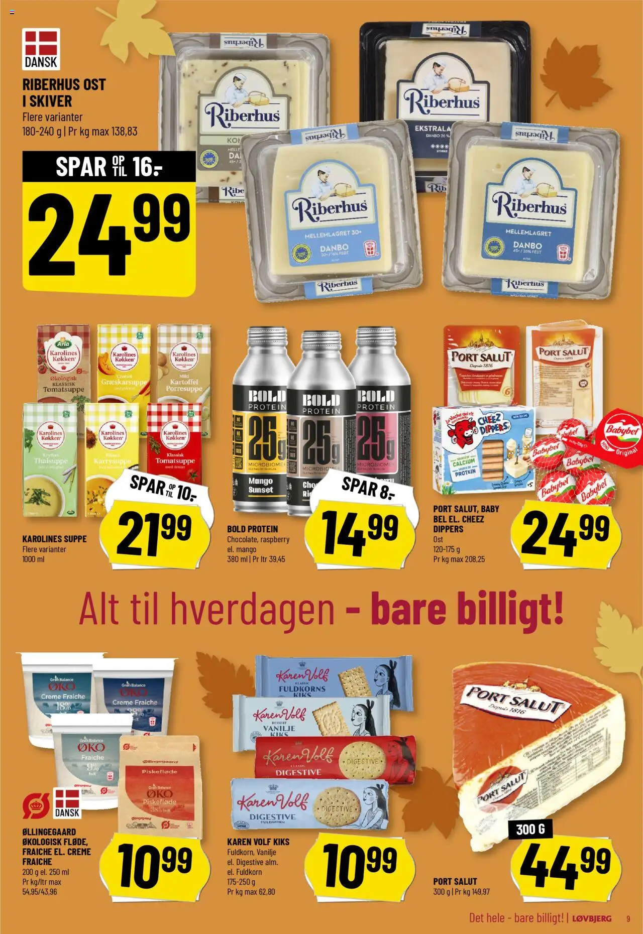 Løvbjerg tilbudsavis – gyldig fra 17.10.2025 | Side: 9 | Produkter: Mango, Creme, Creme fraiche, Suppe