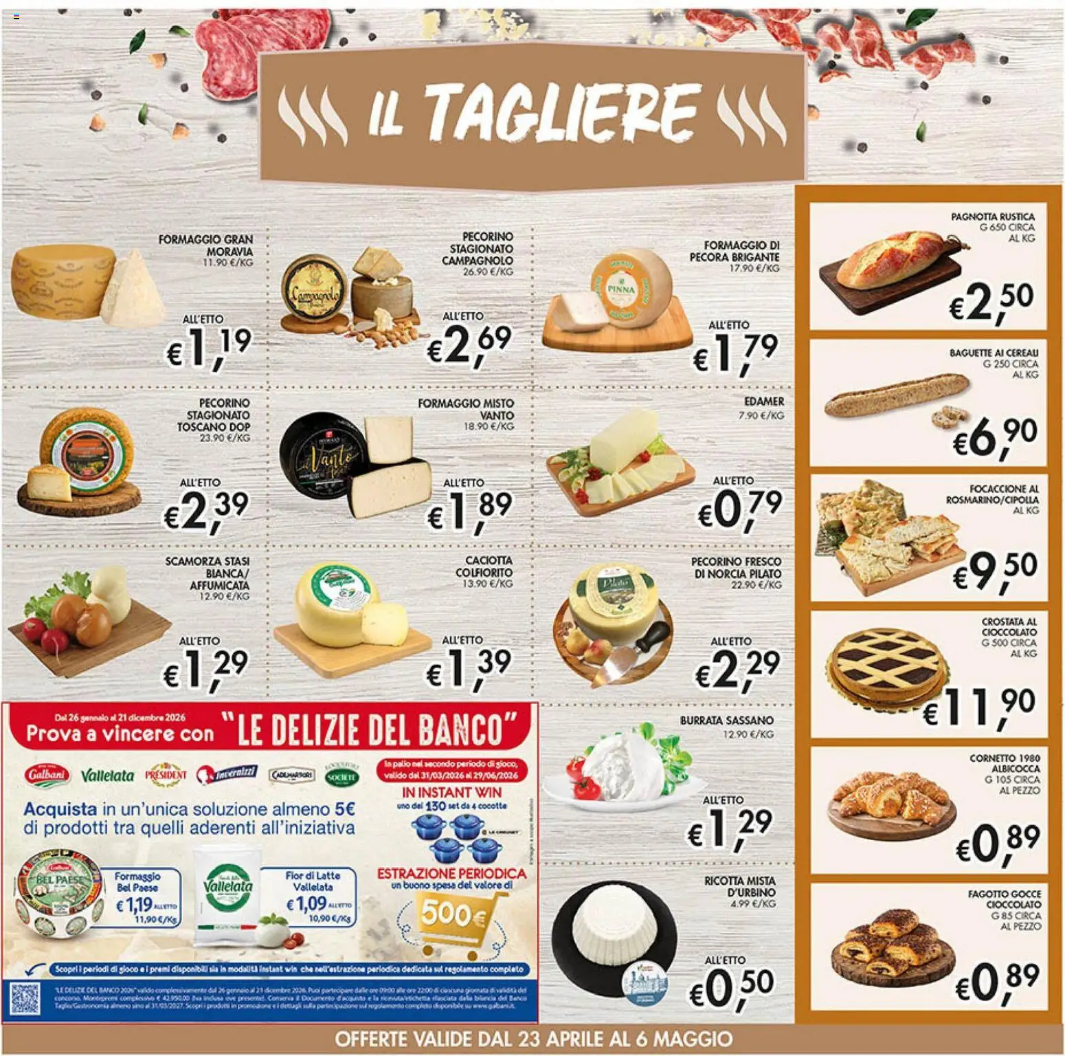 Volantino Coal del 23.04.2026 | Pagina: 10 | Prodotti: Cioccolato, Tagliere, Gioco, Burrata