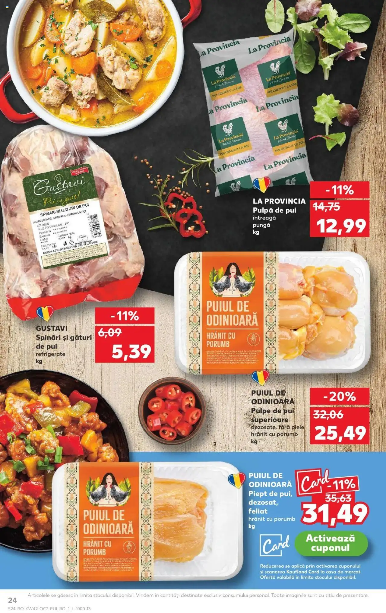 Noul catalog Kaufland – valabil de la 15.10.2025 | Pagină: 24 | Produse: Pc, Pungă, Hacıyatmaz Kedi Oyuncağı, Porumb
