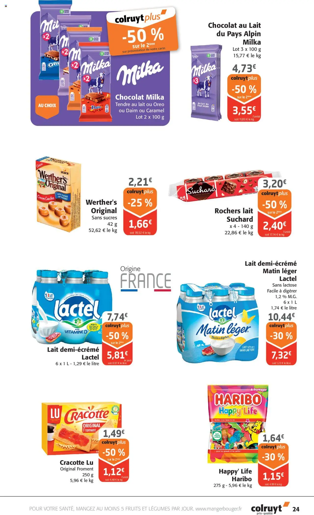  | Page: 24 | Produits: Lait, Chocolat