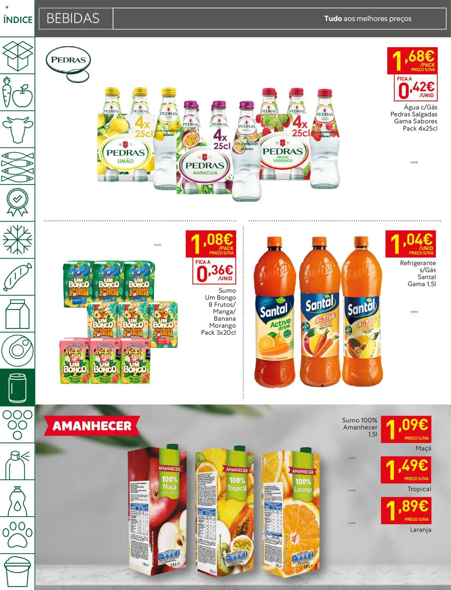 Recheio folheto │ válido de 17.02.2026 | Página: 36 | Produtos: Agua, Refrigerante, Maça, Cenoura