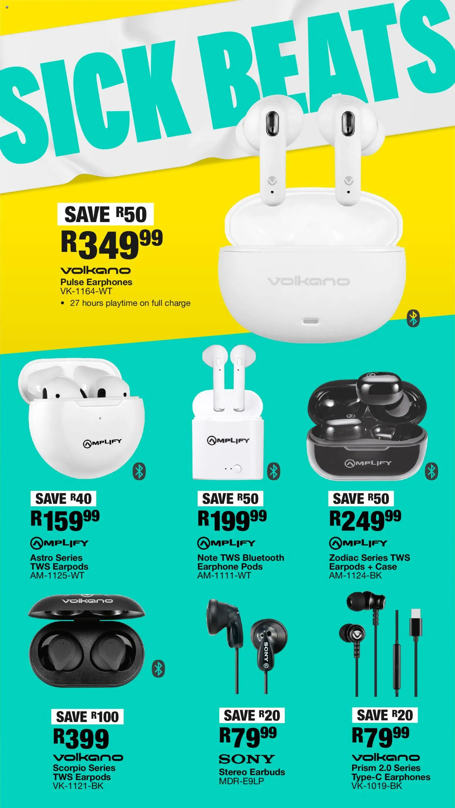 New OK Furniture catalogue – valid from 05.01.2026 | Page: 15 | Products: Earphones, Earbuds, Case