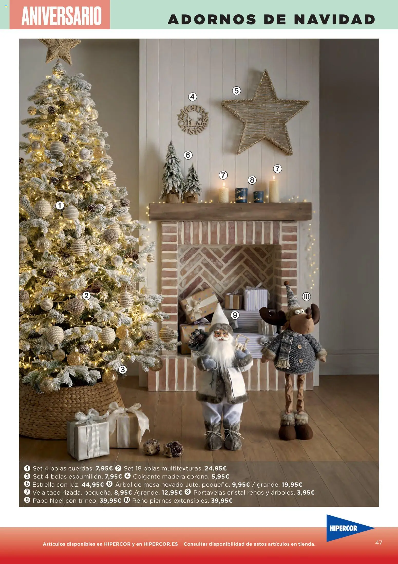 Hipercor catálogo │ válido desde el 06.11.2025 | Página: 59 | Productos: Vela, Mesa